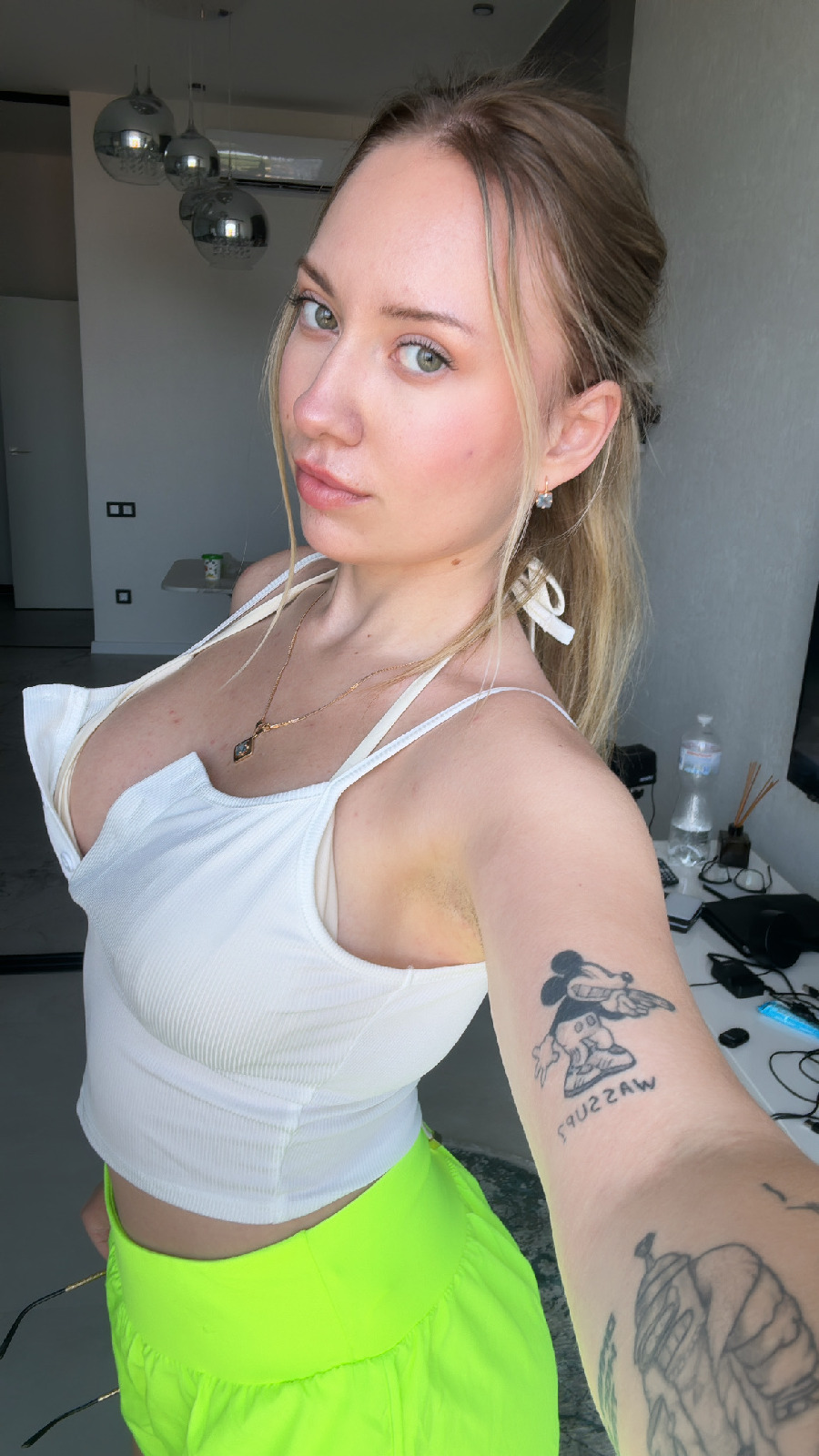 KateV in her underwear in Quebec